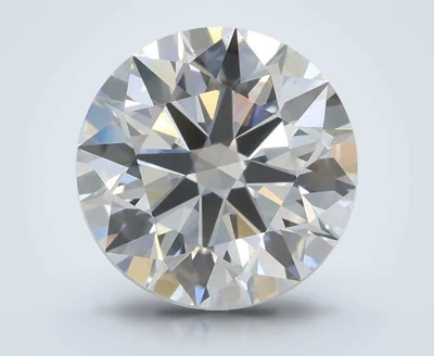 2.81ct E VS2 Rare Carat Ideal Cut Round Lab Grown Diamond