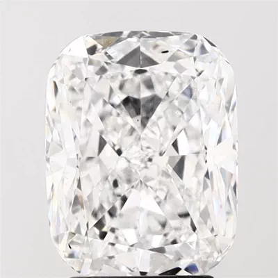 3.56ct D VS1 Rare Carat Ideal Cut Cushion Lab Grown Diamond