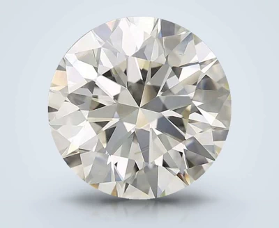 3.58ct K VS2 Rare Carat Ideal Cut Round Diamond