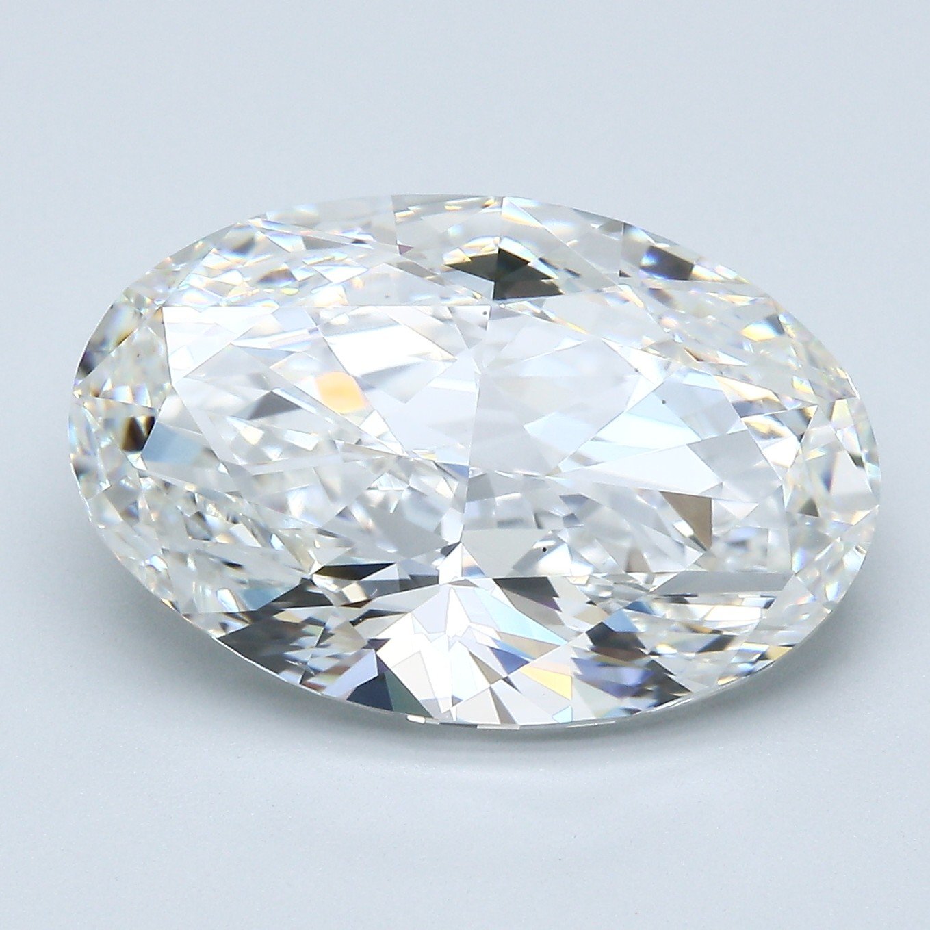 10.03ct F VS1 Very Good Cut Oval Diamond