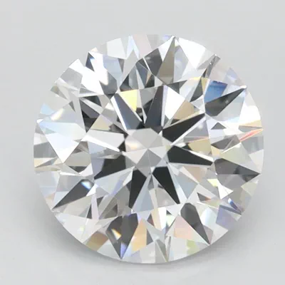 1.62ct D FL Rare Carat Ideal Cut Round Lab Grown Diamond