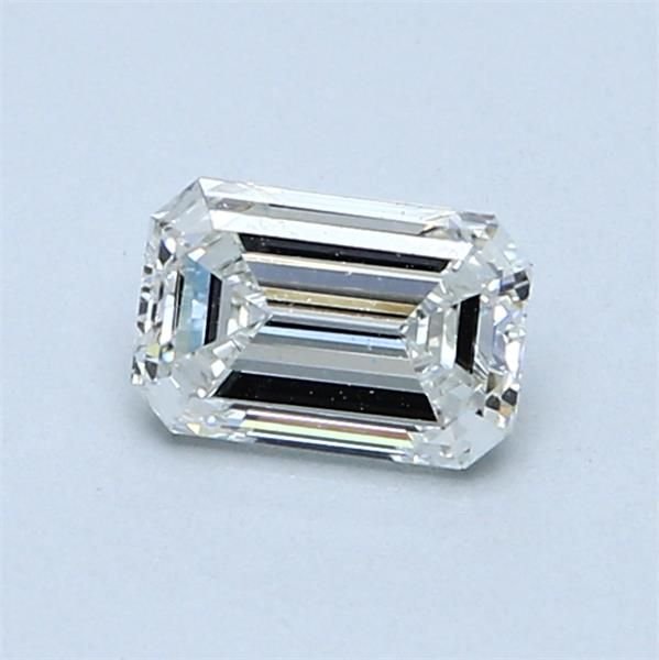 0.70ct F VS2 Excellent Cut Emerald Diamond
