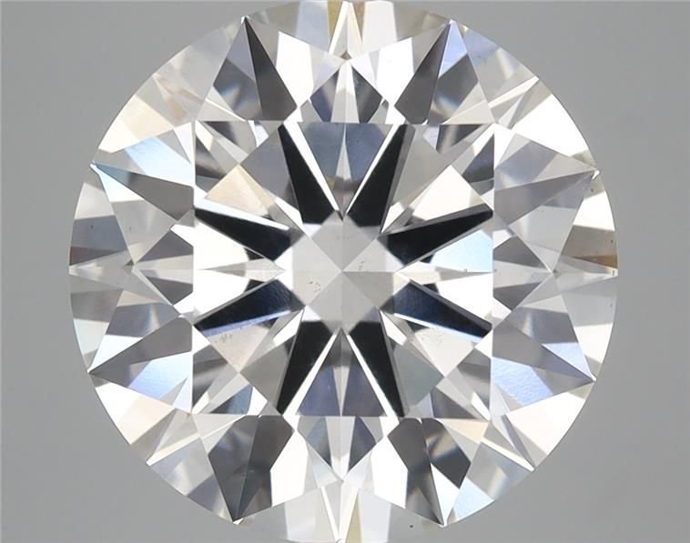 7.01ct G VS2 Rare Carat Ideal Cut Round Lab Grown Diamond