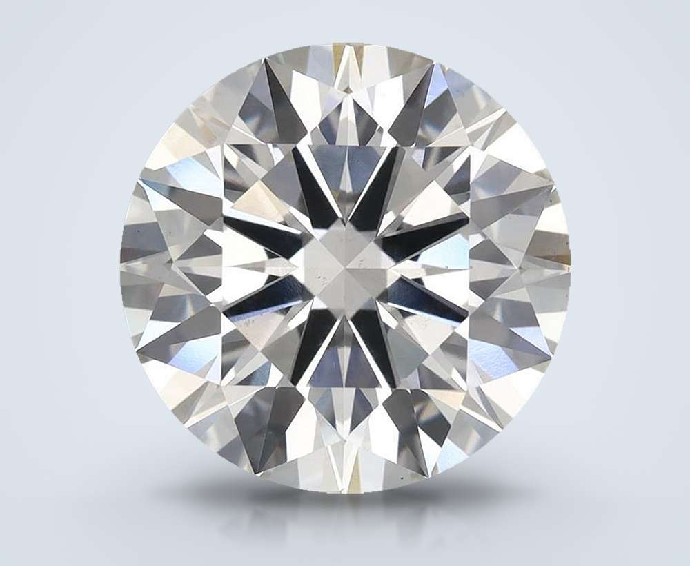7.01ct G VS2 Rare Carat Ideal Cut Round Lab Grown Diamond
