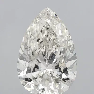 2.03ct I SI2 Rare Carat Ideal Cut Pear Diamond