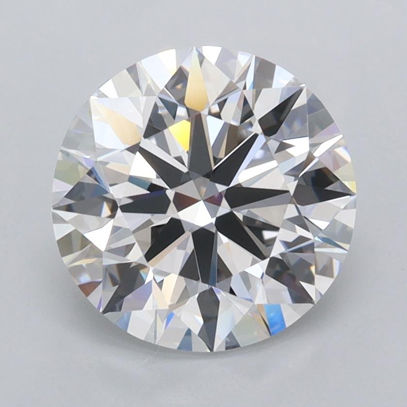 2.30ct D FL Ideal Cut Round Lab Grown Diamond