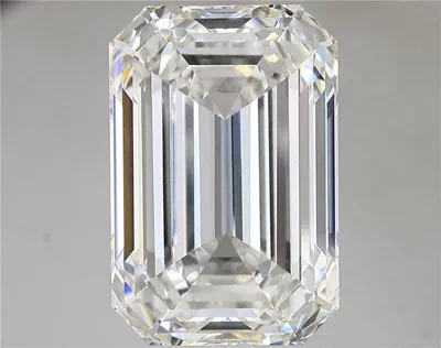 15.94ct F VS1 Rare Carat Ideal Cut Emerald Lab Grown Diamond