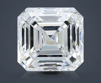 1.31ct F VS2 Very Good Cut Asscher Diamond