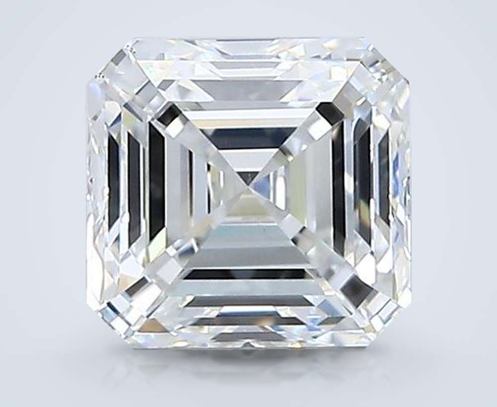 1.31ct F VS2 Very Good Cut Asscher Diamond