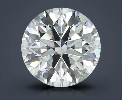 3.41ct I VS2 Rare Carat Ideal Cut Round Diamond