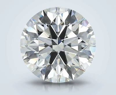 3.41ct I VS2 Rare Carat Ideal Cut Round Diamond