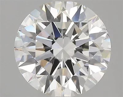 3.00ct H VS2 Rare Carat Ideal Cut Round Lab Grown Diamond