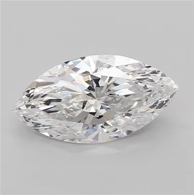 3.04ct E VVS2 Rare Carat Ideal Cut Marquise Lab Grown Diamond
