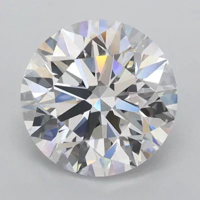2.33ct D FL Rare Carat Ideal Cut Round Lab Grown Diamond