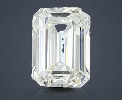 0.70ct K VS2 Rare Carat Ideal Cut Emerald Diamond