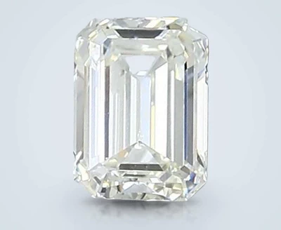 0.70ct K VS2 Rare Carat Ideal Cut Emerald Diamond