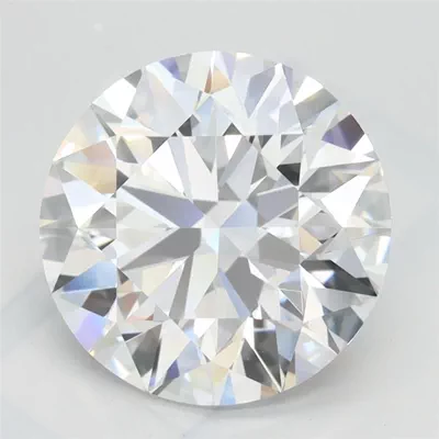 3.01ct D IF Rare Carat Ideal Cut Round Lab Grown Diamond