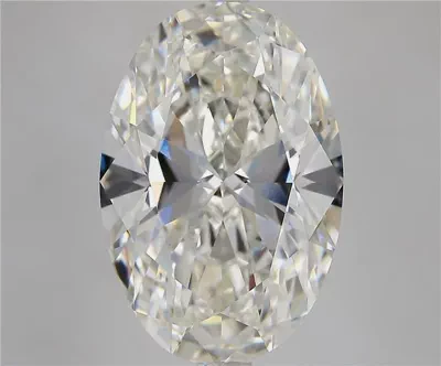 10.07ct G VVS2 Rare Carat Ideal Cut Oval Lab Grown Diamond