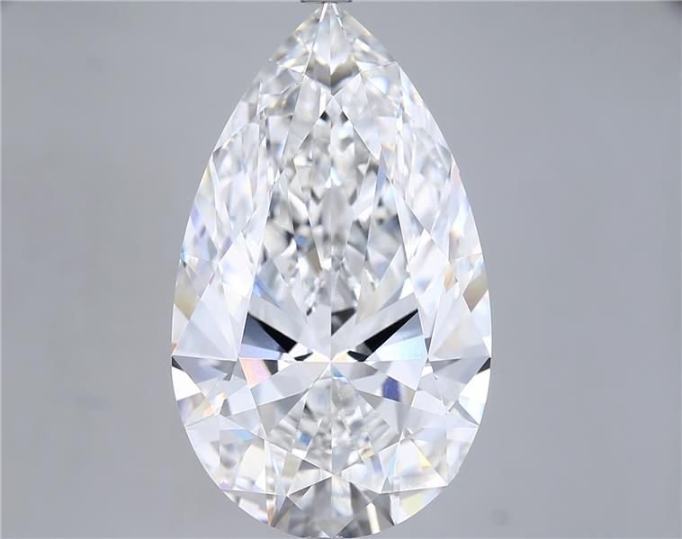 12.05ct F VS1 Rare Carat Ideal Cut Pear Lab Grown Diamond