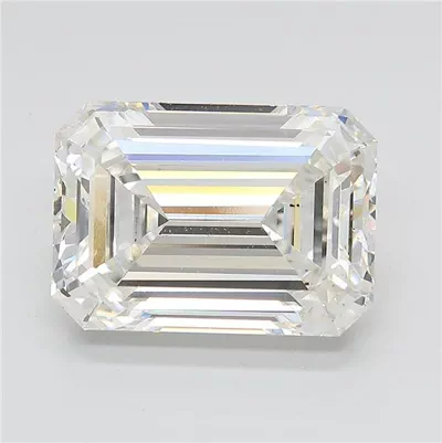 7.08ct G VS1 Rare Carat Ideal Cut Emerald Lab Grown Diamond