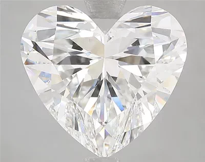 5.55ct E VS1 Rare Carat Ideal Cut Heart Lab Grown Diamond