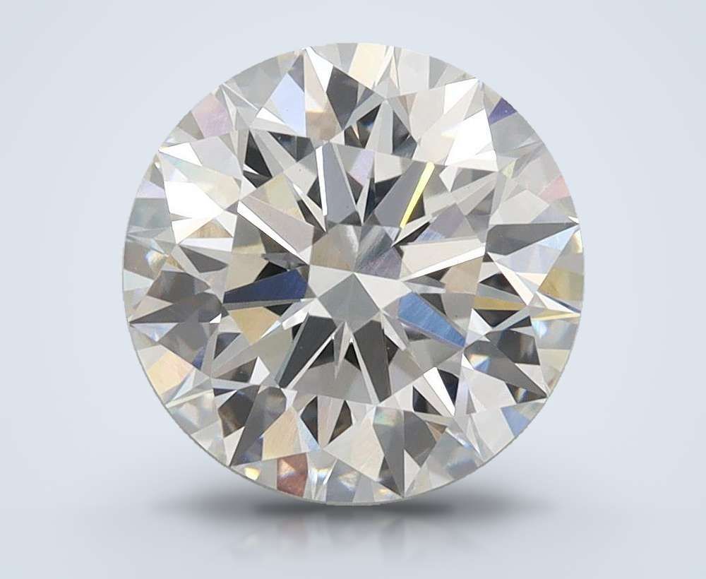 3.03ct F VVS2 Rare Carat Ideal Cut Round Lab Grown Diamond