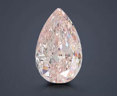 7.01ct K VS1 Rare Carat Ideal Cut Pear Lab Grown Diamond