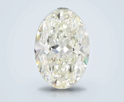 6.08ct K VS1 Rare Carat Ideal Cut Oval Diamond