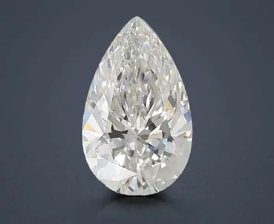 0.95ct E VS2 Rare Carat Ideal Cut Pear Lab Grown Diamond