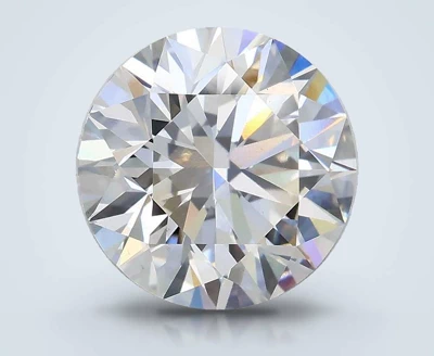3.04ct E VS1 Rare Carat Ideal Cut Round Lab Grown Diamond