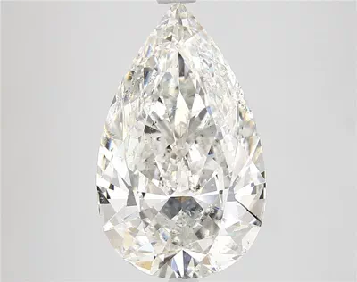4.05ct H SI2 Excellent Cut Pear Diamond