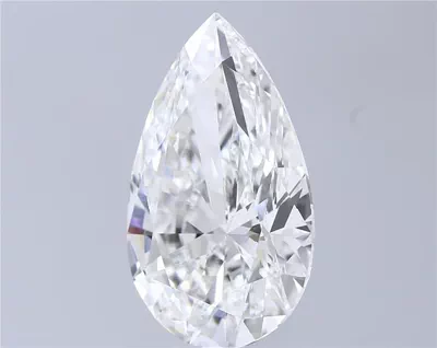 12.09ct F VVS2 Excellent Cut Pear Lab Grown Diamond