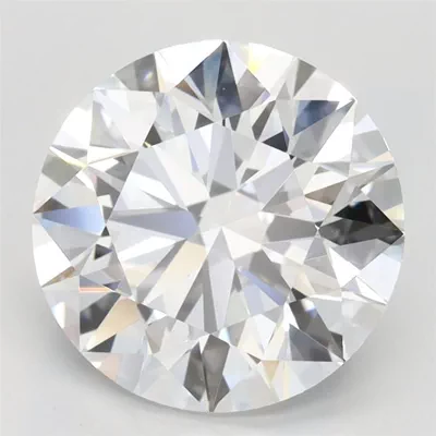 3.23ct D IF Rare Carat Ideal Cut Round Lab Grown Diamond