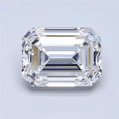 1.72ct F VS1 Rare Carat Ideal Cut Emerald Diamond