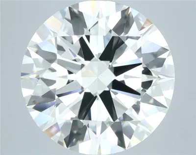 7.01ct J VS1 Rare Carat Ideal Cut Round Diamond