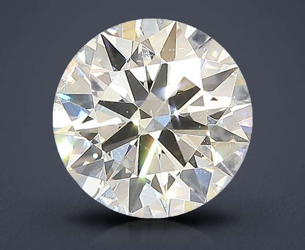 2.09ct I VVS2 Rare Carat Ideal Cut Round Lab Grown Diamond