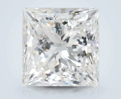 1.01ct D IF Rare Carat Ideal Cut Princess Lab Grown Diamond
