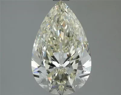 2.20ct K SI1 Rare Carat Ideal Cut Pear Diamond