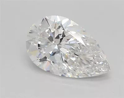 0.88ct E VVS1 Rare Carat Ideal Cut Pear Lab Grown Diamond