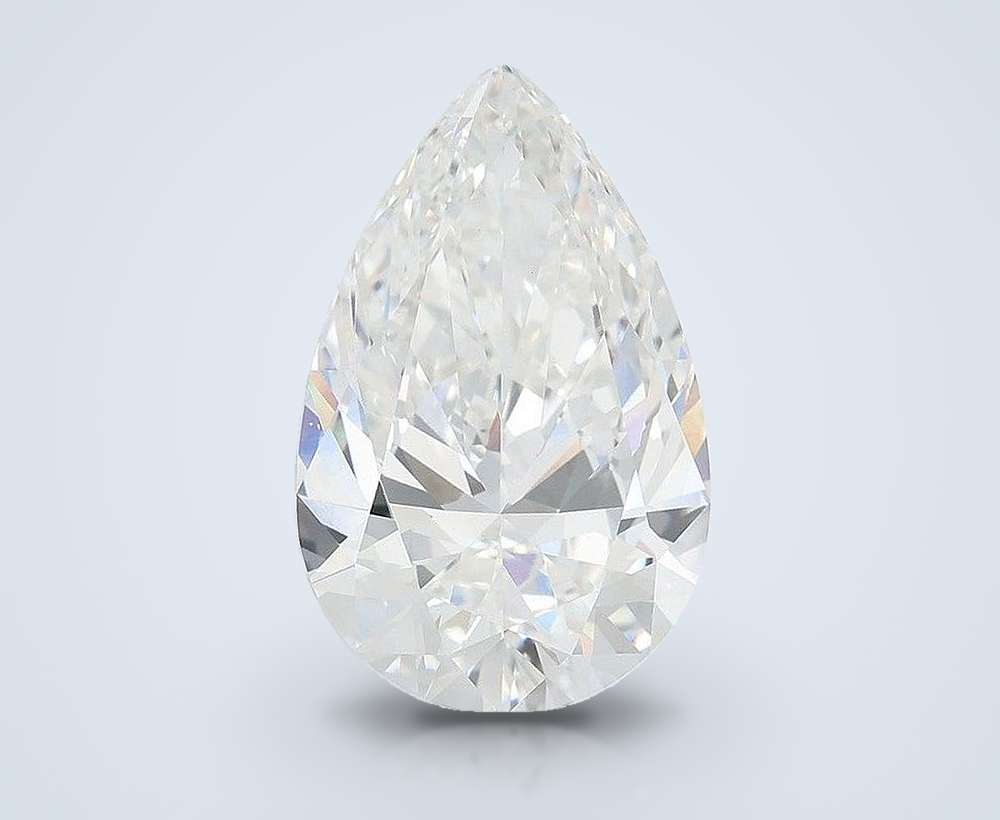 13.06ct F VVS2 Rare Carat Ideal Cut Pear Lab Grown Diamond