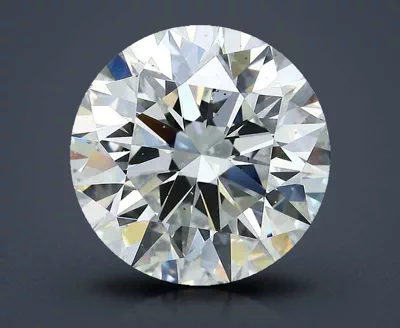 6.27ct J VS2 Rare Carat Ideal Cut Round Diamond