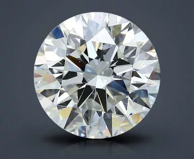 6.27ct J VS2 Rare Carat Ideal Cut Round Diamond