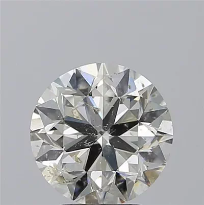 3.52ct J SI2 Very Good Cut Round Diamond