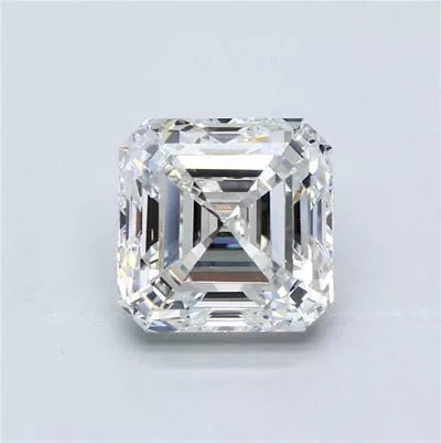 3.50ct G VS2 Very Good Cut Asscher Diamond