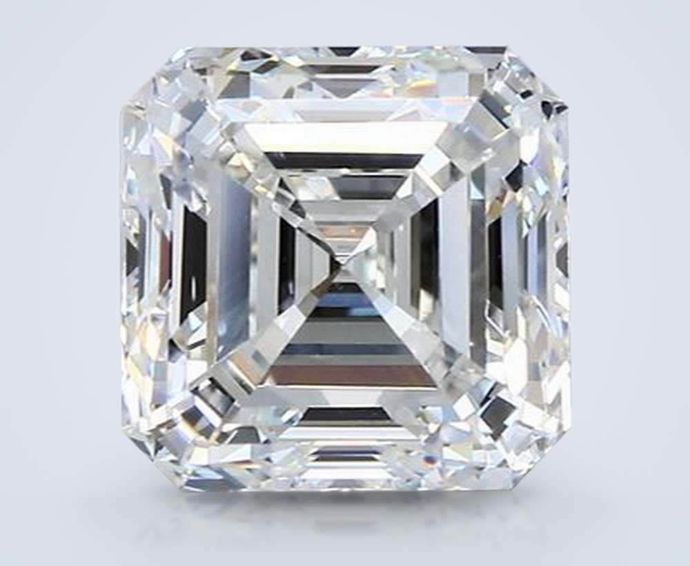 3.50ct G VS2 Very Good Cut Asscher Diamond