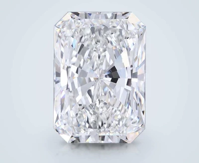 11.04ct F VVS2 Rare Carat Ideal Cut Radiant Lab Grown Diamond