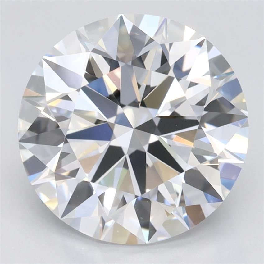 3.59ct D IF Rare Carat Ideal Cut Round Lab Grown Diamond