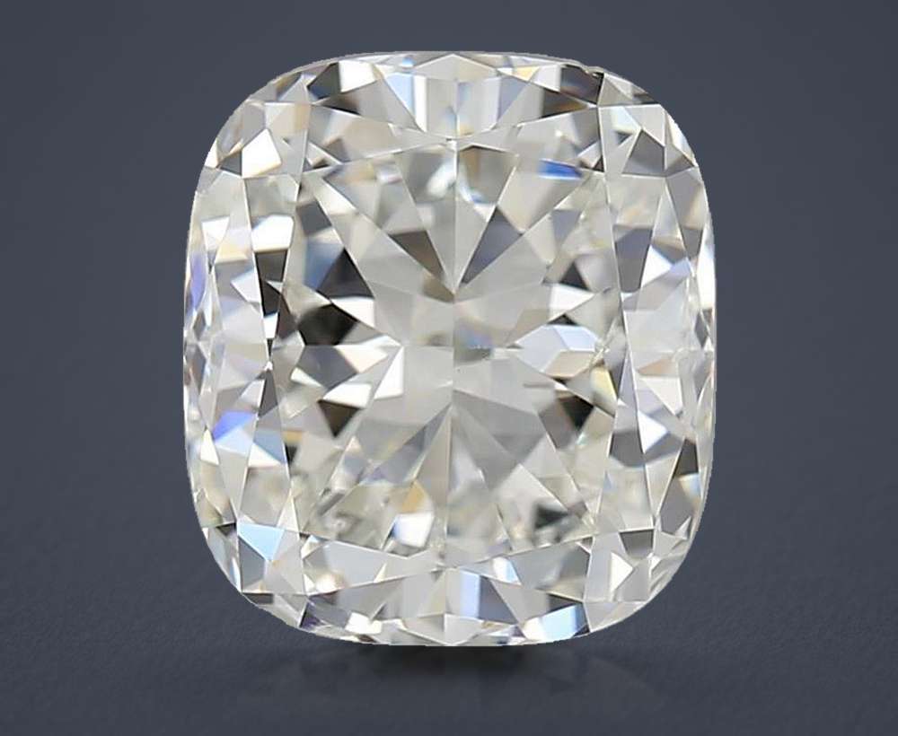 3.04ct I SI1 Very Good Cut Cushion Diamond