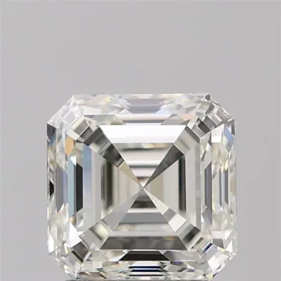 2.01ct J VVS2 Excellent Cut Asscher Diamond