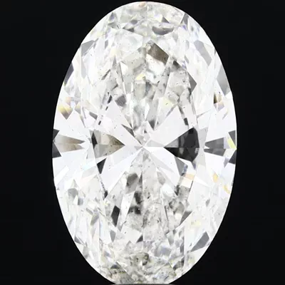 10.05ct G SI2 Rare Carat Ideal Cut Oval Lab Grown Diamond